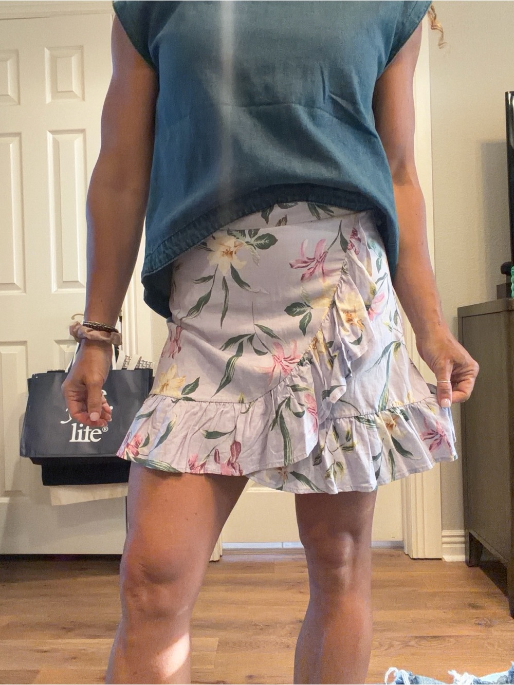 Floral skirt